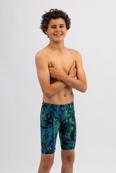 Boys Swim Jammer - Chlorine Resistant Swimwear - Beach Wilderness